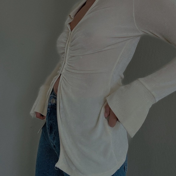 Slinky split hem top - Picture 3 of 8